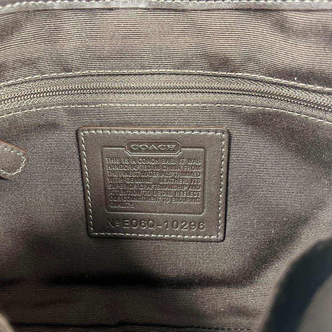 バッグ Vintage Coach Soho Bag Signature Brown