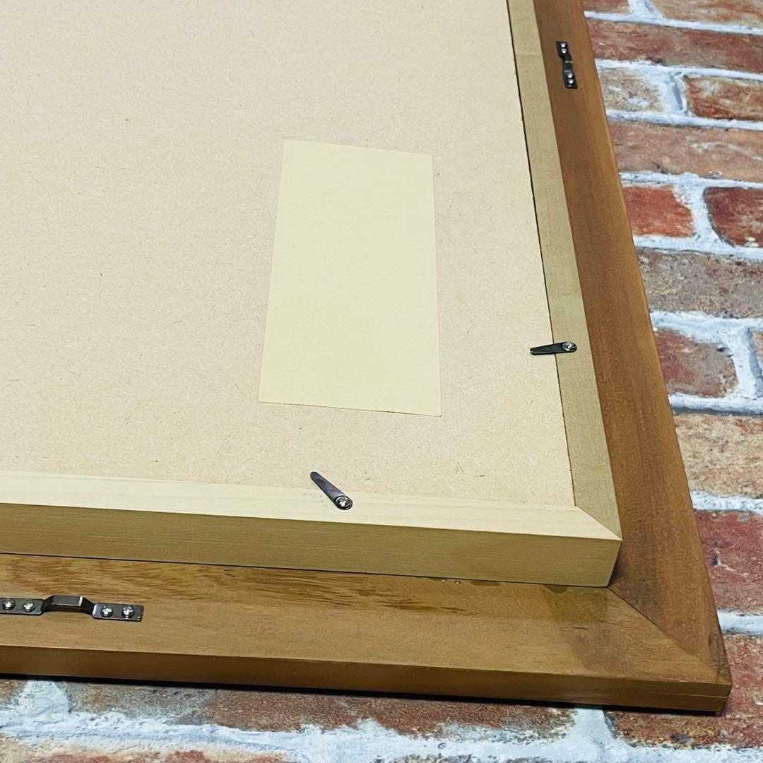 額縁【オーク色】中古美品 油彩額縁 F10サイズ キャンバス用