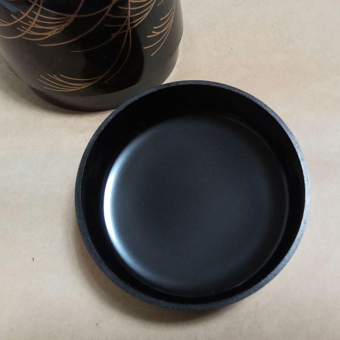 中棗　雁に秋草　切合口　中村宗悦