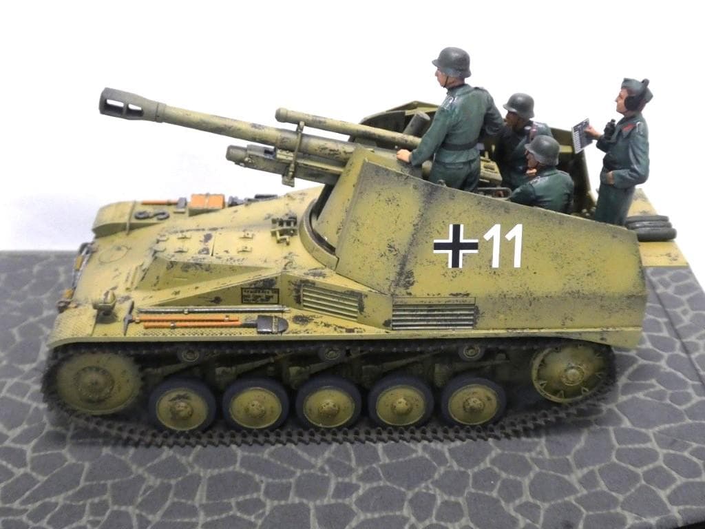 タミヤ　1/35 ドイツ自走榴弾砲 ヴェスペ　“イタリア戦線”　完成品