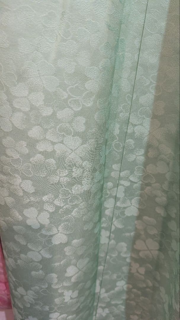 【松田聖子プロデュースブランド】振袖 ミントグリーン 花柄•Ｌサイズ