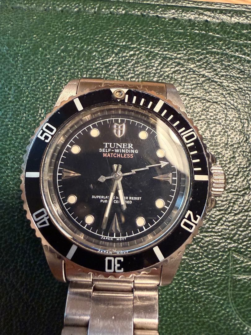 TUNER 機械式ダイバーズウォッチ腕時計
