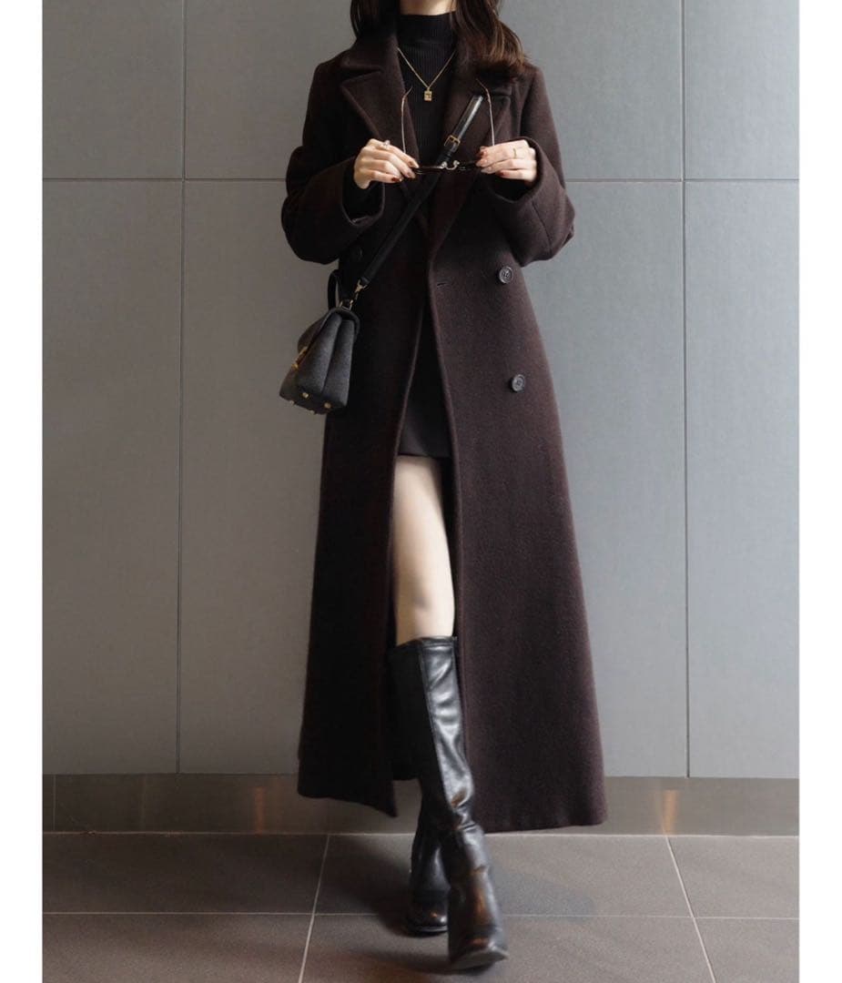 MERCURYDUO ウールチェスターコート