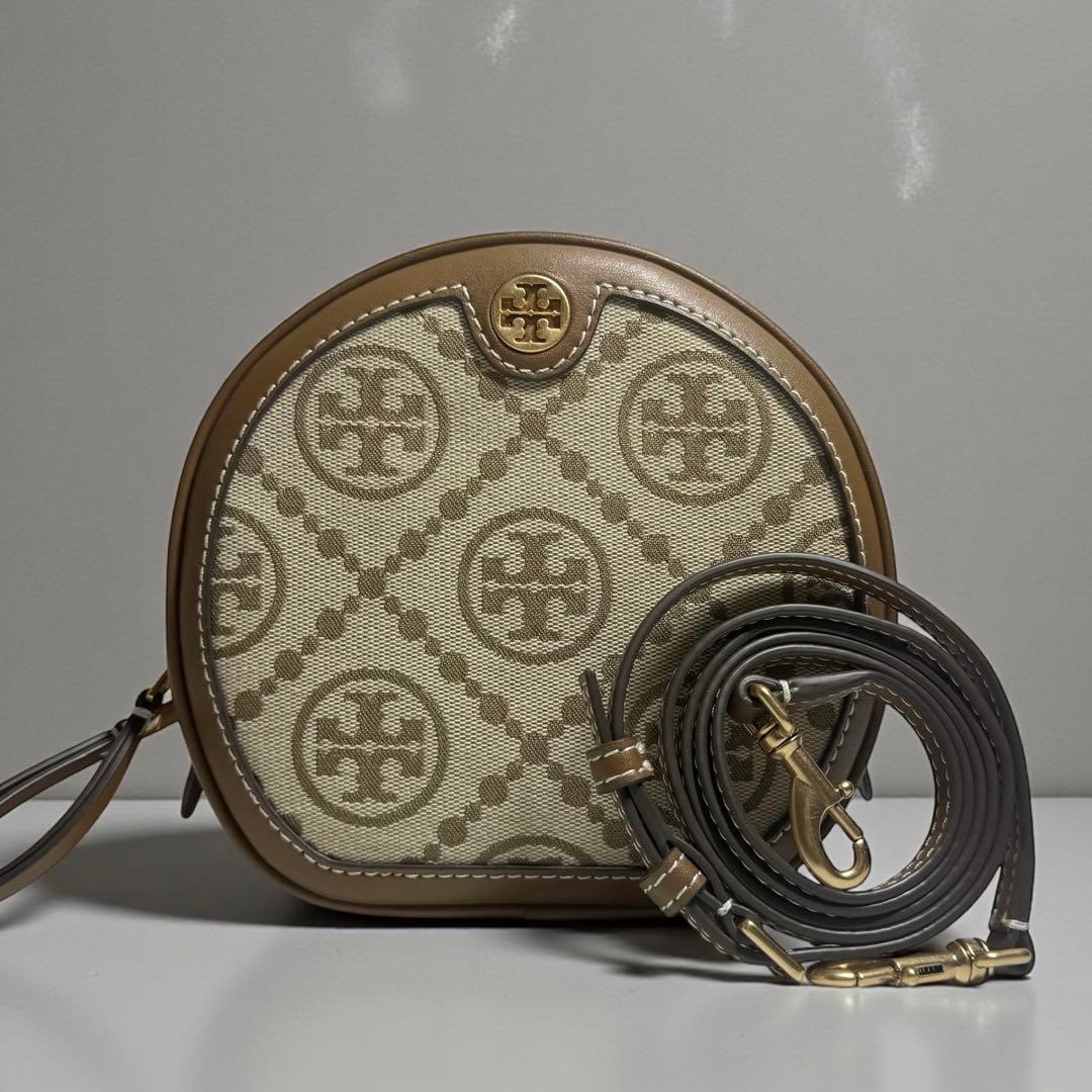Tory Burch Hazelnut shoulder bag Tモノグラム