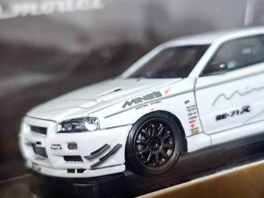 イグニッションモデルホビーフォーラム限定販売 マインズR34