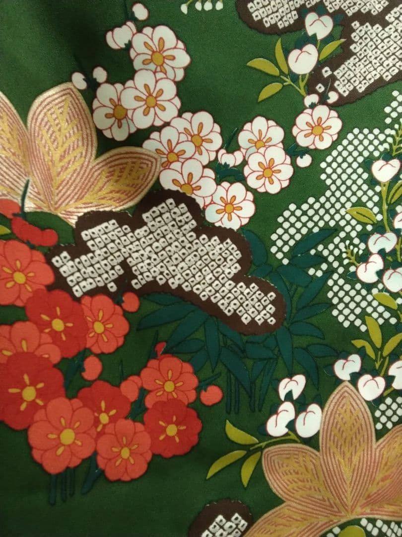 【お値下】振袖フルセット、正絹成人式、重ね衿、帯揚げ帯締め、西陣袋帯、襦袢、落款