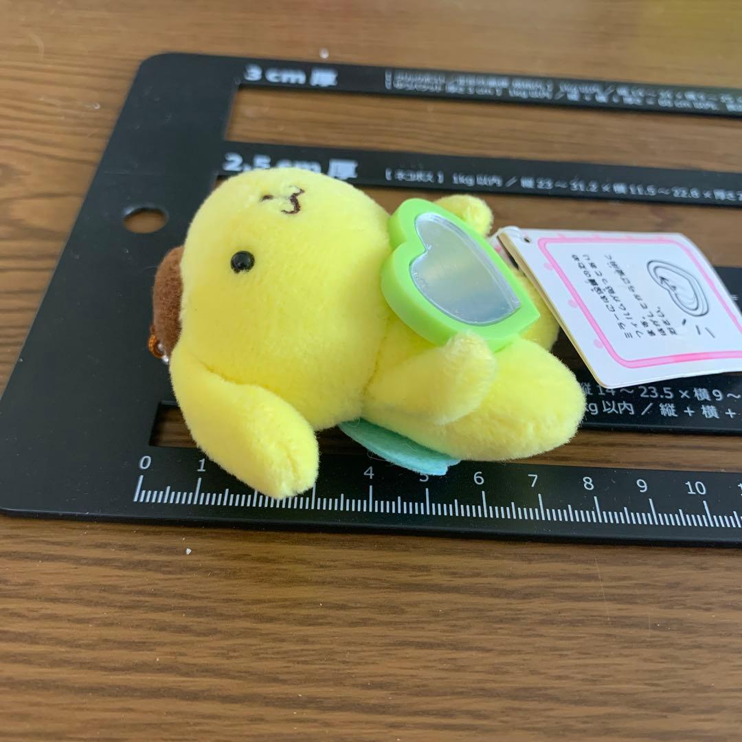 エンジェル　ポムポムプリン　天使　マスコット　ぬいぐるみ　バンプレスト