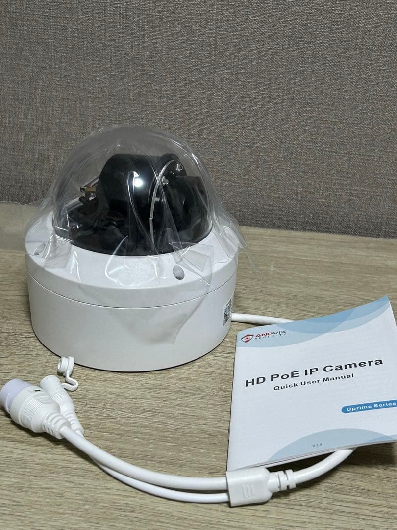 新品未使用‼️ HD PoE IP Camera 5倍光学ズーム　防犯カメラ　暗視