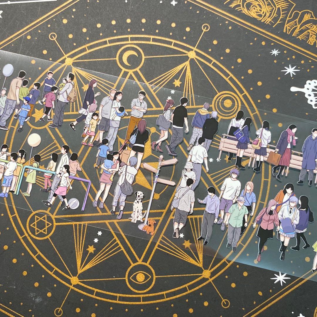 【9280】海外　マステ　中古巻　PETマスキングテープ　人物系