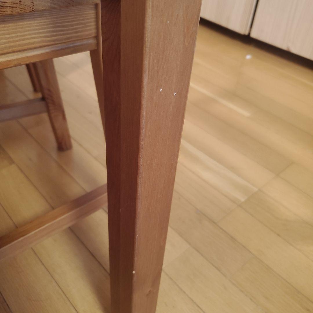 【引取り限定】　IKEA ヨックモック　テーブル&チェア　セット