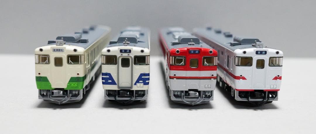 【Nゲージ】TOMIX キハ40系4両 東北地域色・五能線色・盛岡色・新潟色赤