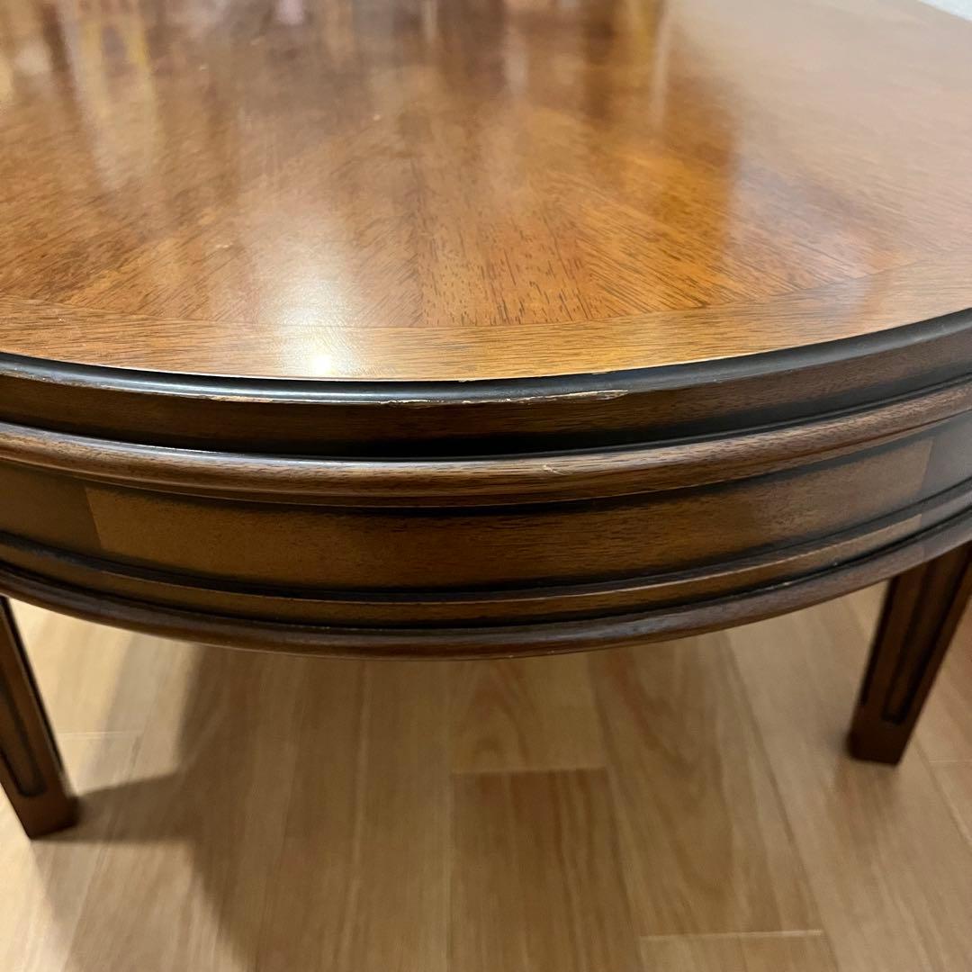 マルニ木工 地中海ロイヤル センターテーブル 大型 オーバル 国産家具