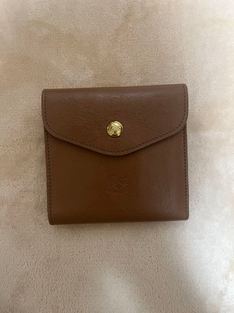 【IL BISONTE 】ORIGINALLEATHERWALLET【オリーブ】
