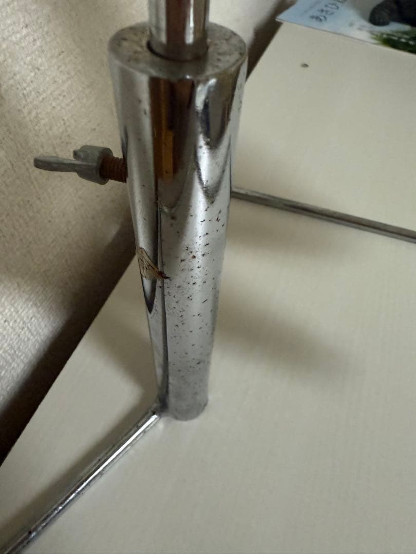 脊椎模型 スタンド付き 赤い椎間板