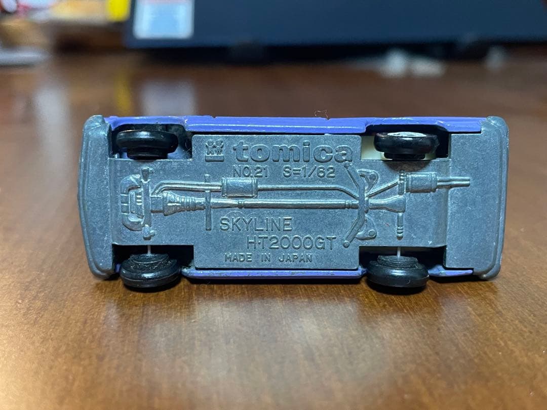 トミカ 日本製 1Aホイール 日産 スカイライン HT 2000 GT ハコスカ