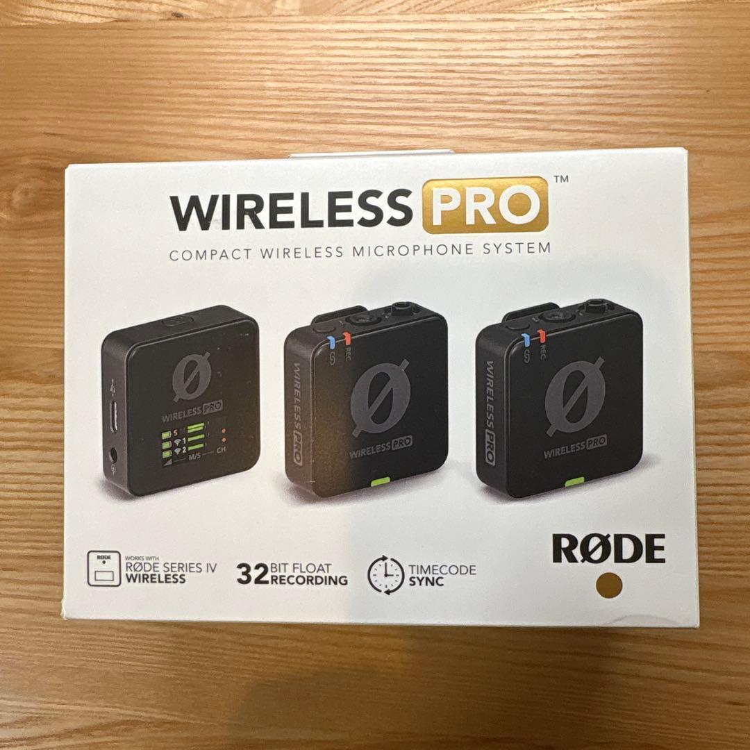 【新品未開封】RODE WIRELESS PRO ロードワイヤレスプロ