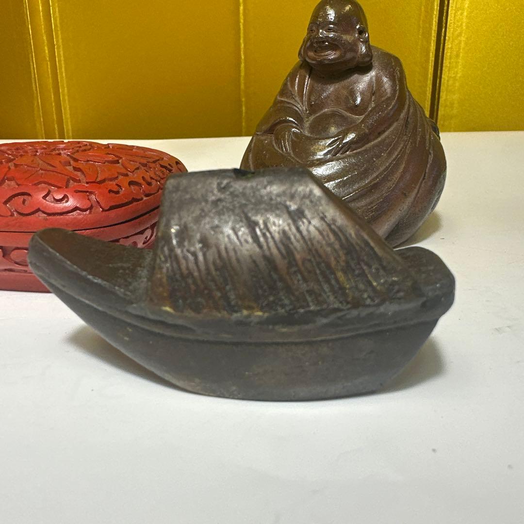 書道，茶道，備前焼，仏像香薰炉，中国雕刻香合，古銅水滴，インテリア