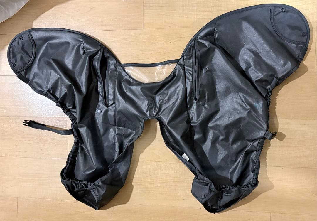 電動自転車 クルームフロントシート ギュットクルーム　レインカバーセット