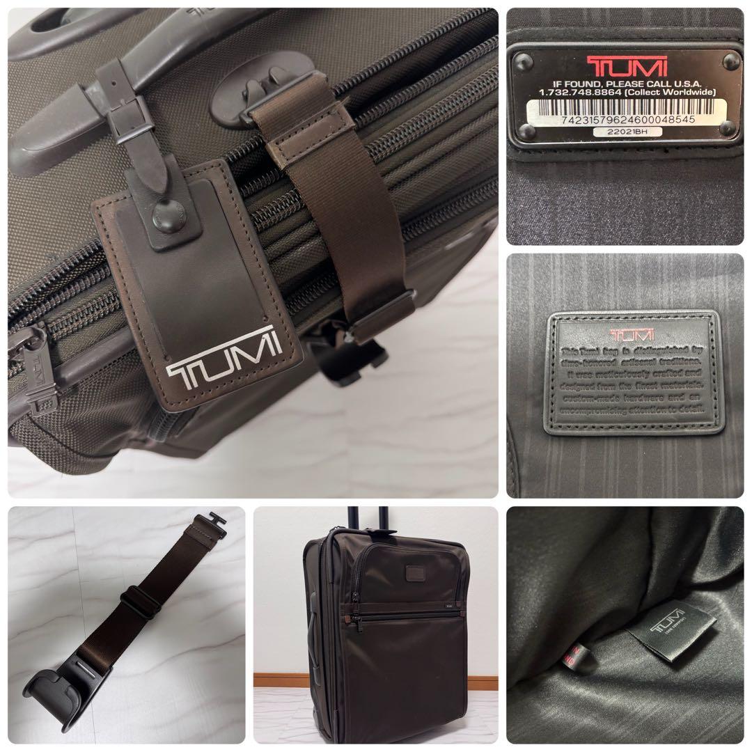 激レア✨トゥミ エキスパンダブル キャリーケース 2輪 アドアバッグストラップ付