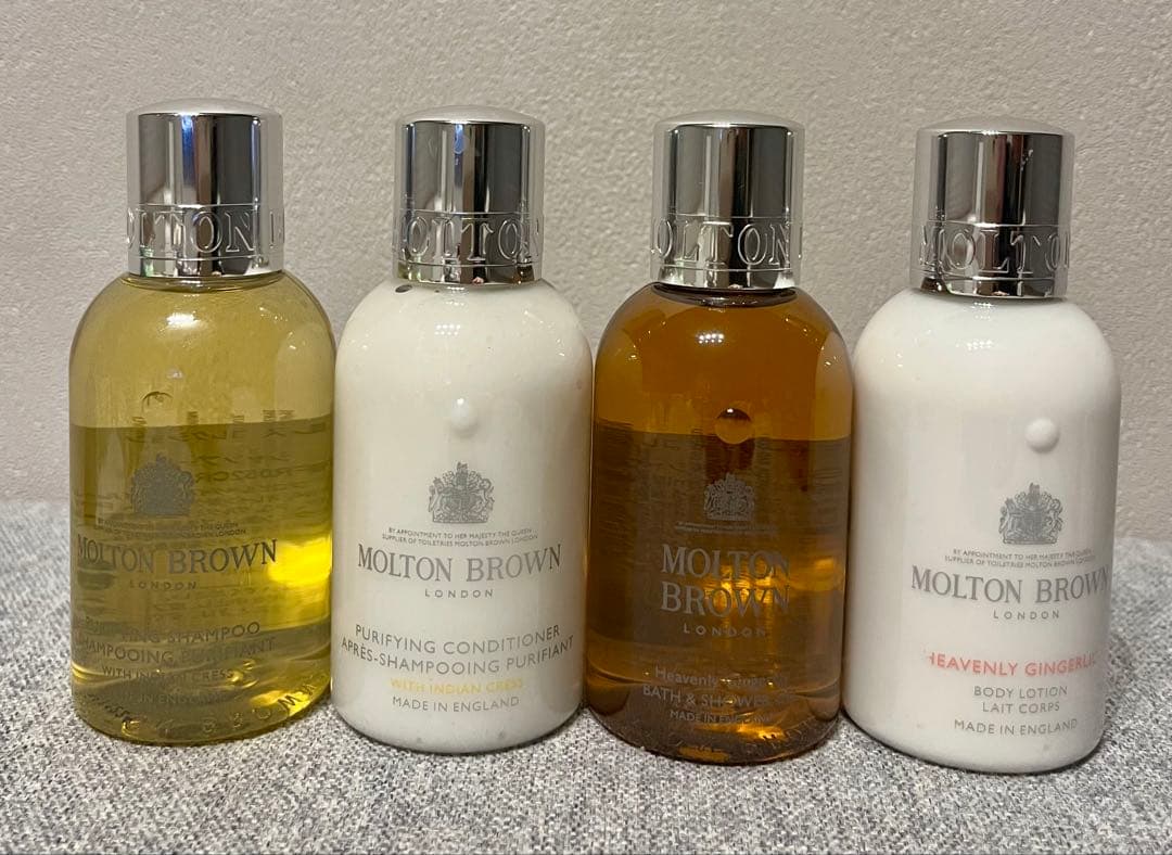 早い者勝ち価格　MOLTON BROWN シャンプー　セット100ml×4 旅行