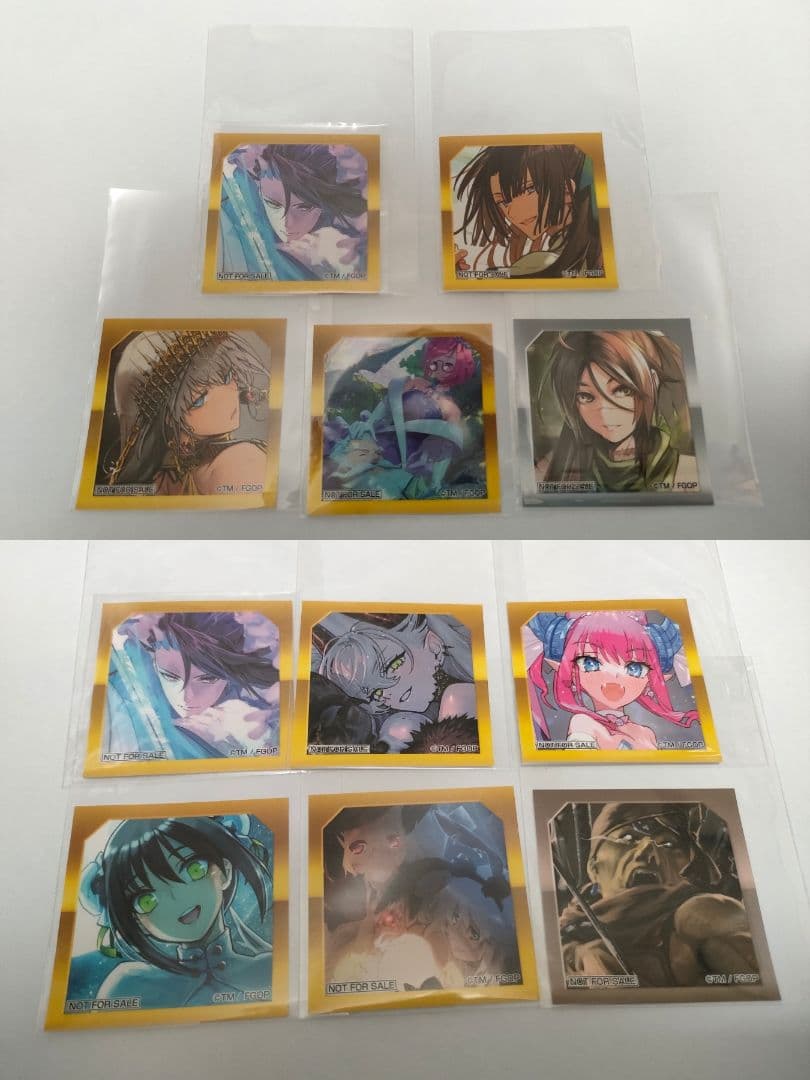 FGO 最終再臨展 入場特典 ステッカー 近藤勇 太公望 リリス セット