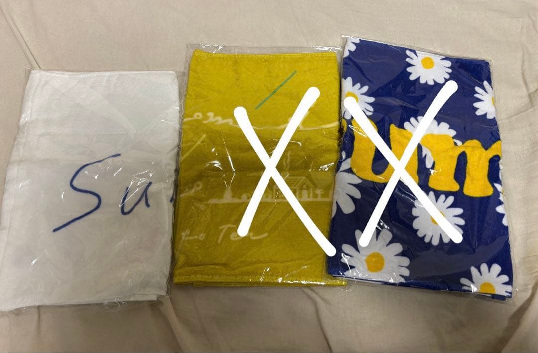 sumika バンドタオルセット (新品未使用有)