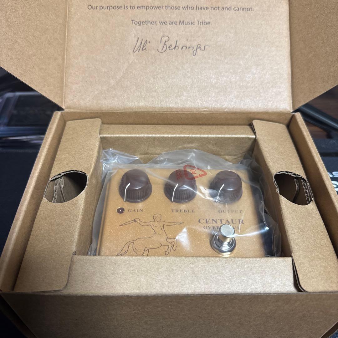 新品未使用！behringer CENTAUR OVERDRIVE ベリンガー