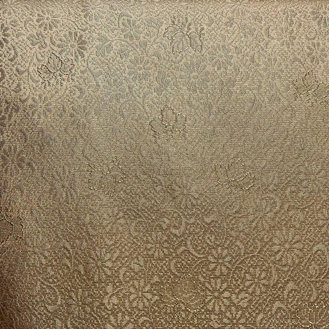 ※b206 正絹　袷　色無地　地紋　ぼかし　未使用しつけ付極美品　着物