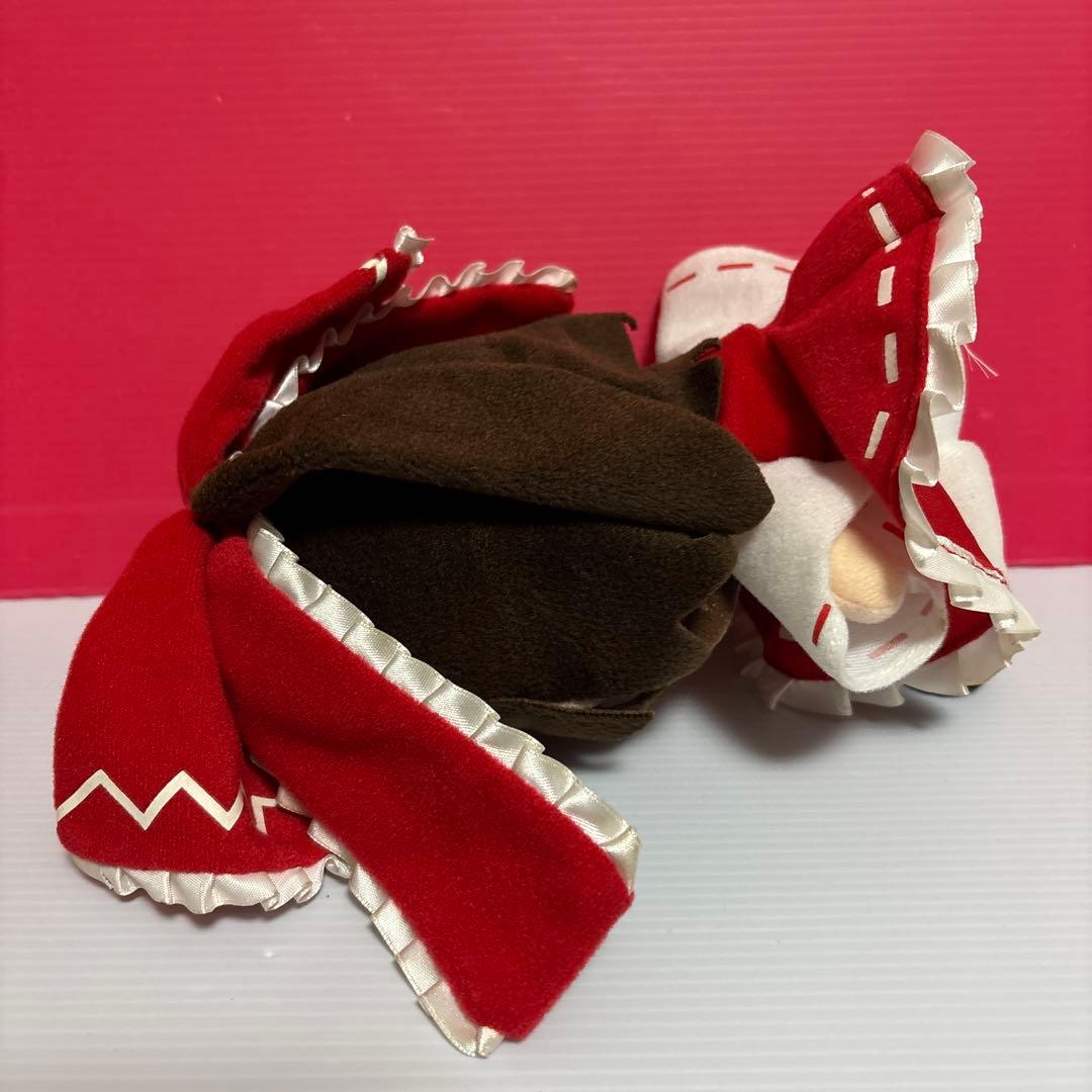 東方project gift ふもふもぬいぐるみ　霧雨魔理沙　博麗霊夢2体セット