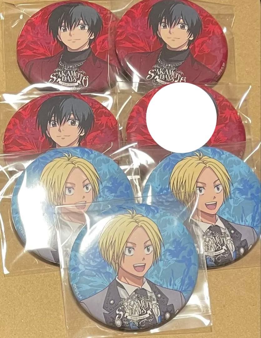 アモカフェ サカモトデイズ 南雲 朝倉シン 缶バッジ サカデイ