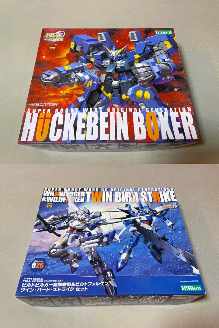 コトブキヤ ヒュッケバインボクサー & ツイン・バード・ストライクセット