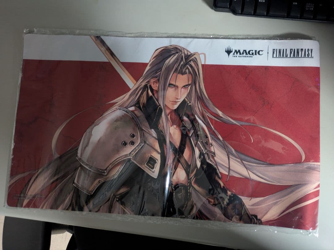 セフィロス　プレイマット　マジック・ザ・ギャザリング　ファイナルファンタジー