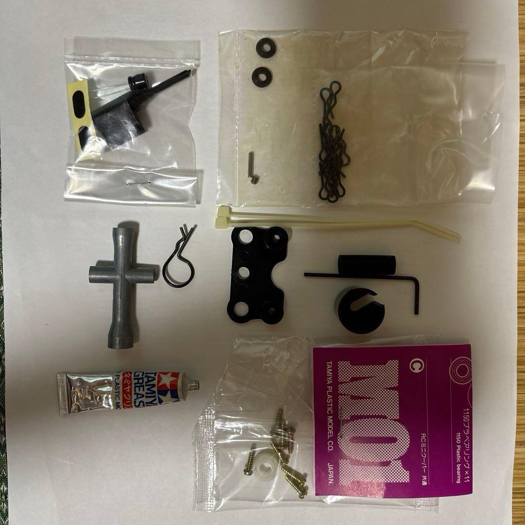 タミヤ RCカー ローバー ミニクーパー 1/10&プロポ三和ダッシュセイバー