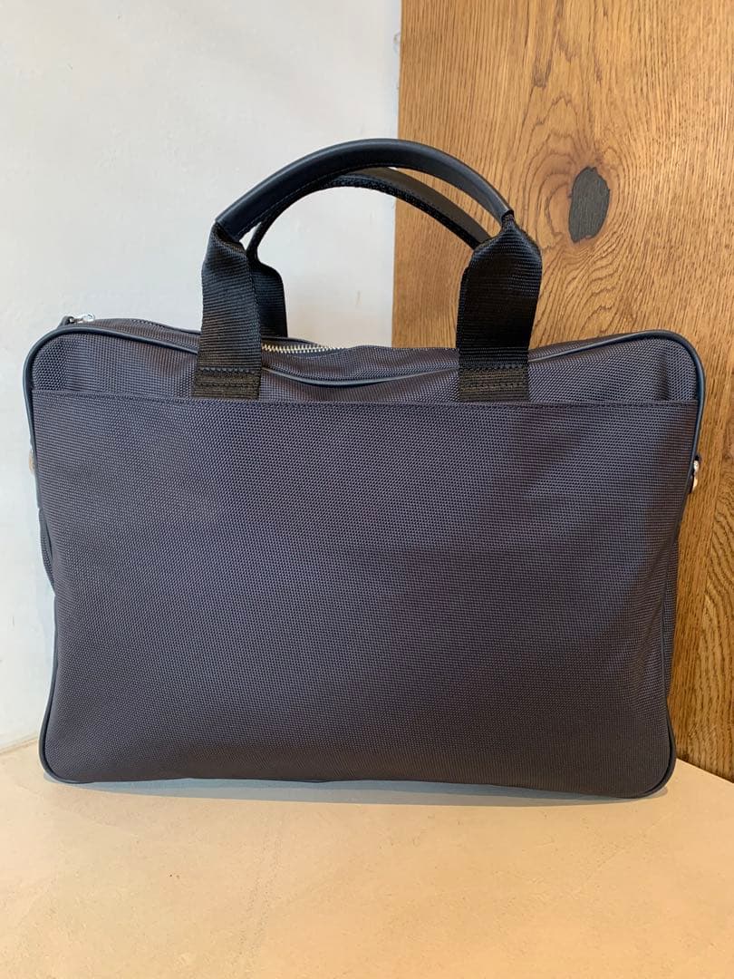 【新品未使用】HUNTING WORLD ダークネイビーグレー ビジネスバッグ