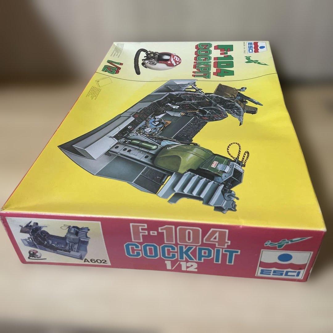 ESCI F-104 コクピット 1/12 未組立 伊製Ln506