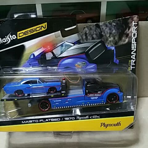 1/64 マイスト 積載車 PIymoutf GTX