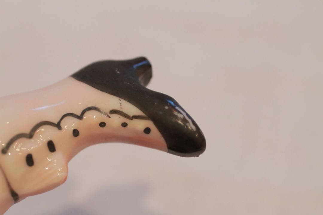 1930年頃　日本製　チャイナヘッドドール　頭部と手足のセット