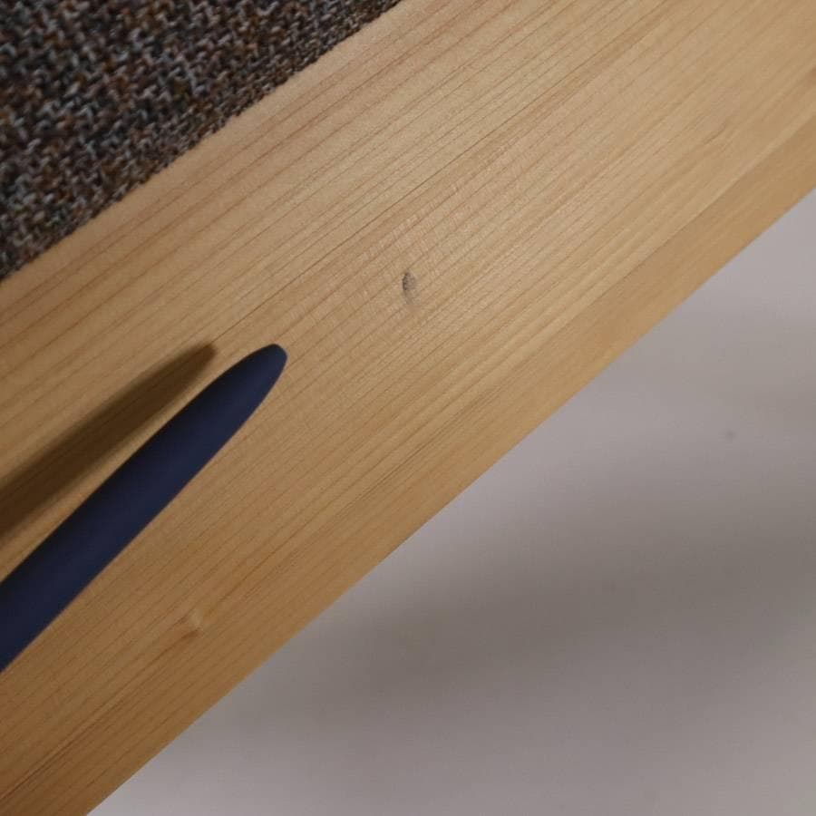 20年製 シギヤマ家具工業 優シリーズ YUU オットマン ヒノキ材 スツール