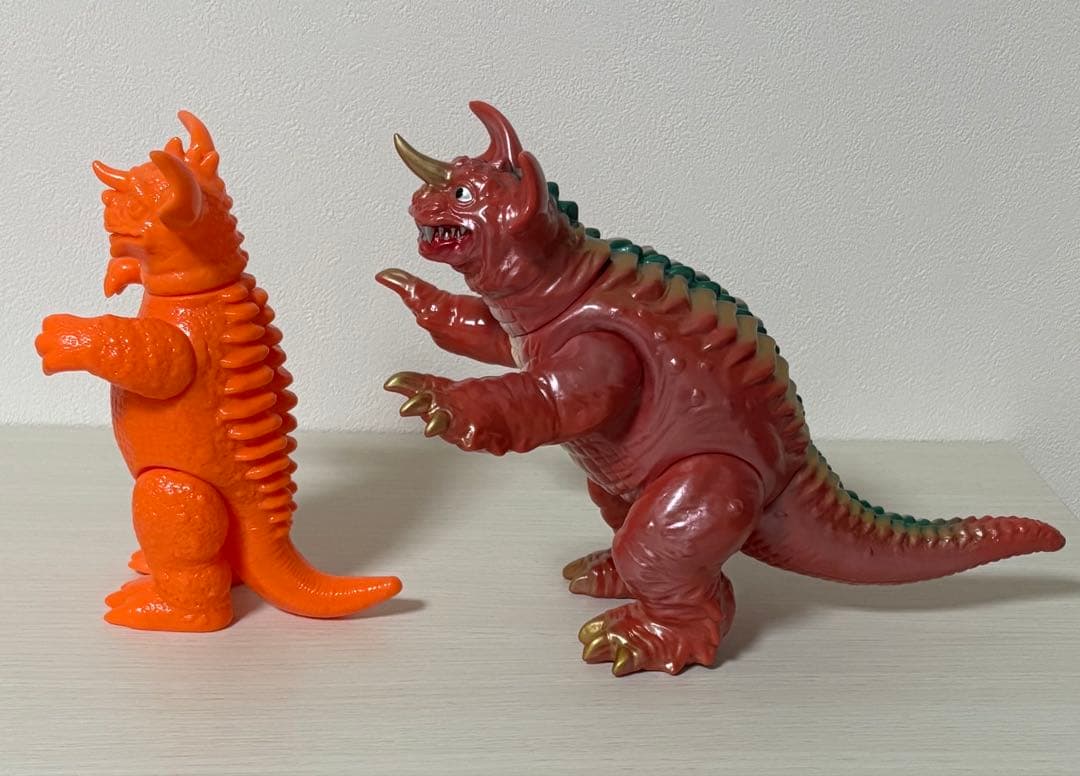 バラゴン　ソフビ　M1号　ゴジラビデオファンクラブ限定　バラゴン　マルサン