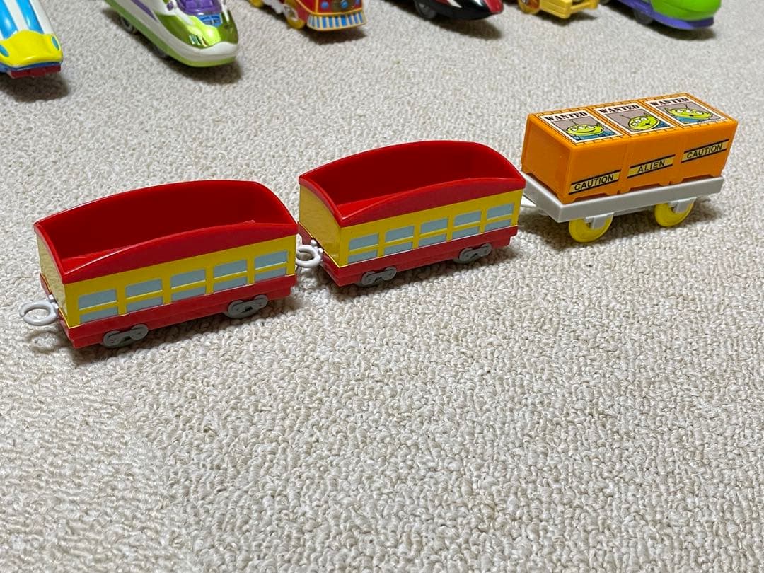 【Disneyプラレール】ディズニー キャラクター プラレール ７点セット