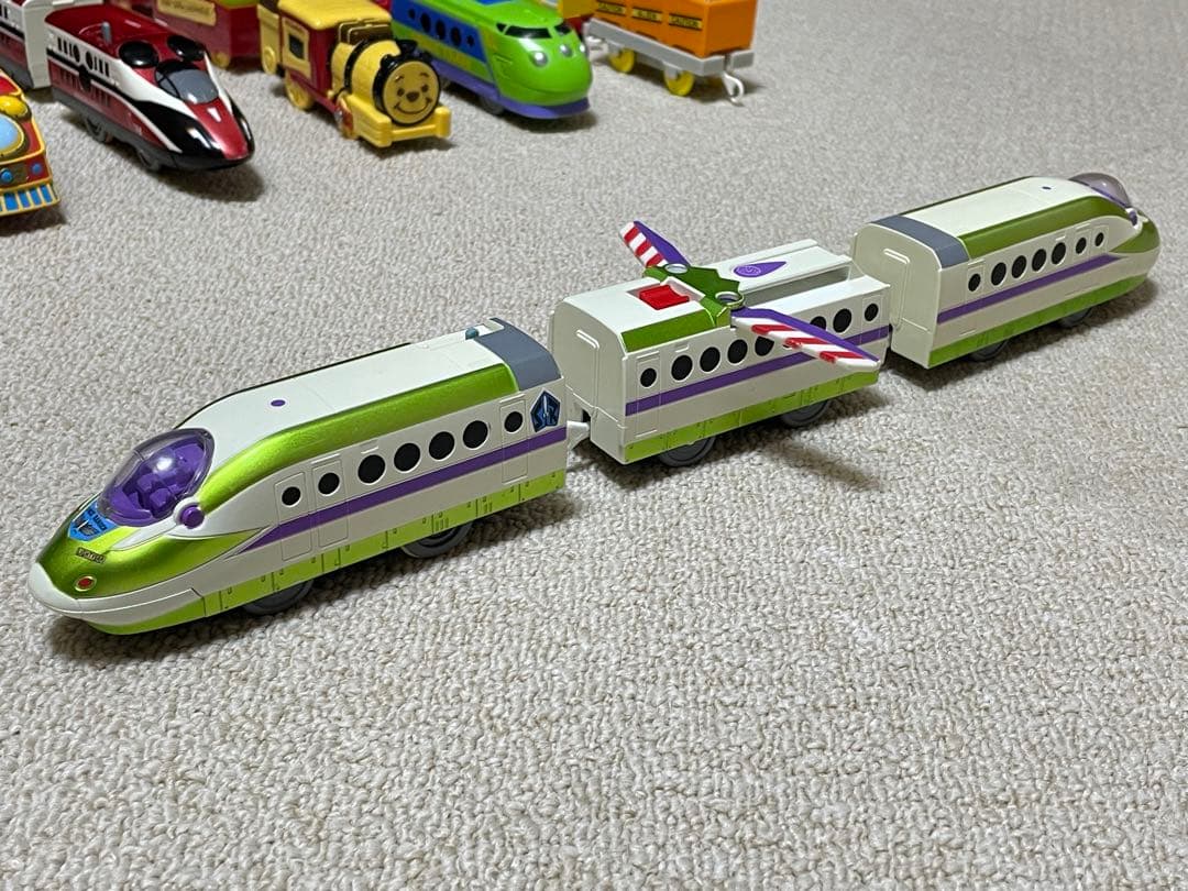 【Disneyプラレール】ディズニー キャラクター プラレール ７点セット