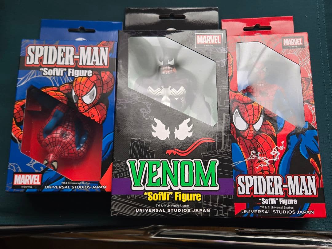 USJ スパイダーマン ヴェノム ソフビ ユニバーサルスタジオジャパン