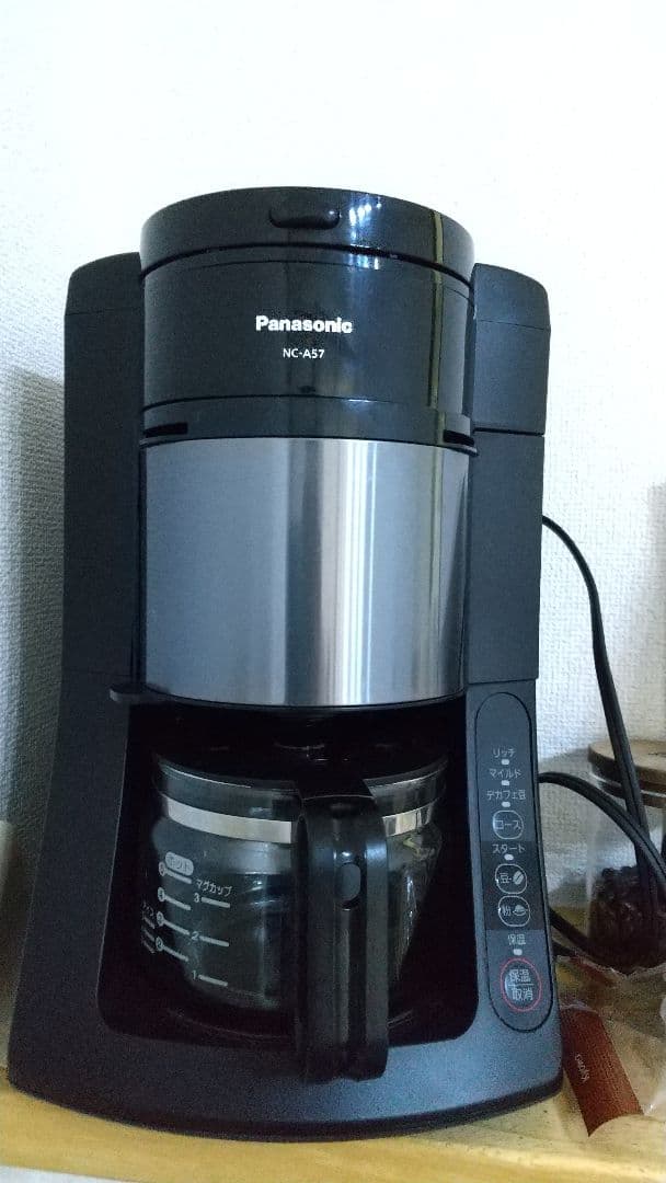 パナソニック コーヒーメーカー NC-A57-K