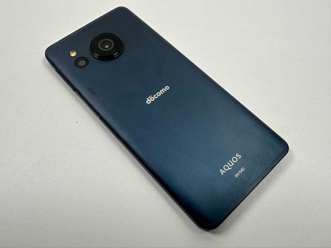 Aquos sense8 sh-54d docomo コバルトブラック