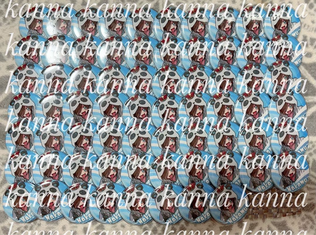 nakamu タワバラ 福岡 缶バッジ 68個