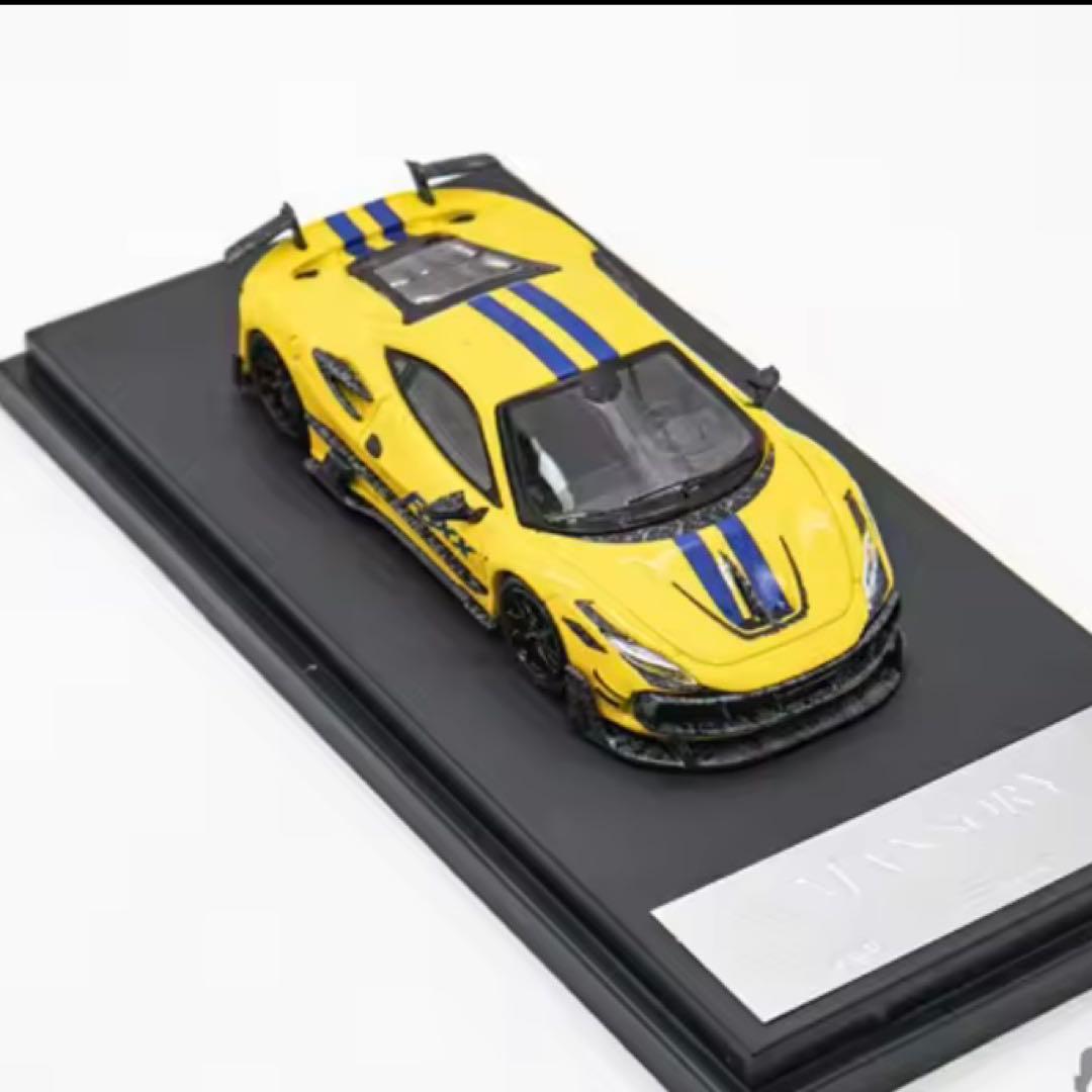 【限定499台】Ferrari F8XX MANSORY 1/64ミニカー黄色