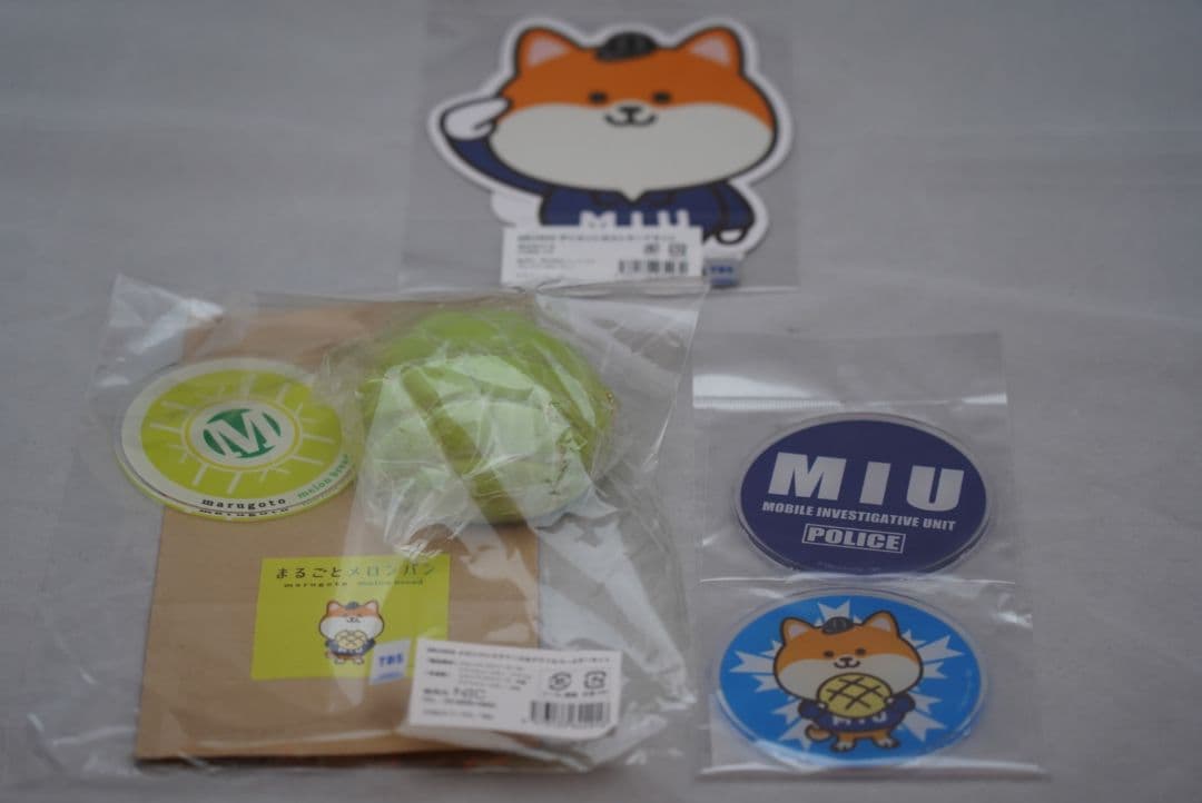 ☆MIU404☆メロンパンスクイーズ アクリルコースター ポストカード３点セット