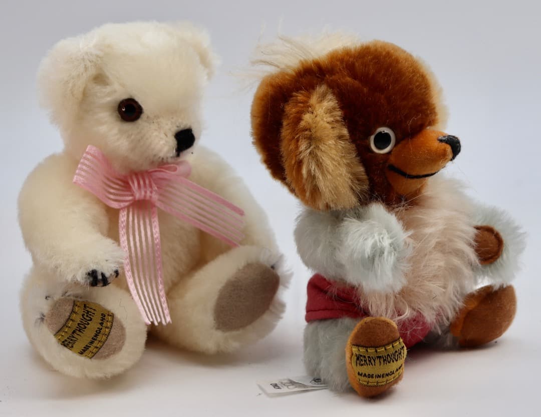 Merrythought 1999年 記念ボックスセット ４体木製ボックス入り