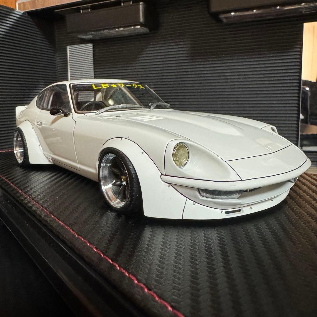 イグニッションモデル1/18LB−WORKSフェアレディZ(S30)カスタム品❷