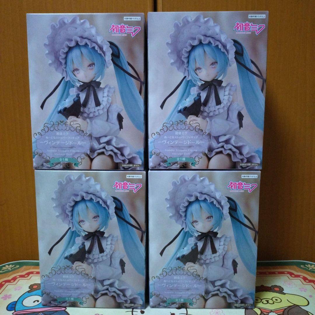 【安売り】初音ミク ヴィンテージドール ぬーどるストッパー 4体セット